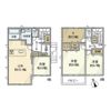 下鶴間戸建の間取り画像