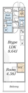 リブリ・曳舟Ⅱの間取り画像
