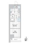 ライオンズフォーシア清澄白河の間取り画像