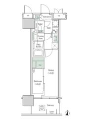 ブルックサイドレジデンス木場の間取り画像