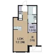 adonis court partⅡの間取り画像