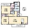 ヴィラ くららの間取り画像