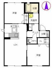 パンシオン・クレール B棟の間取り画像