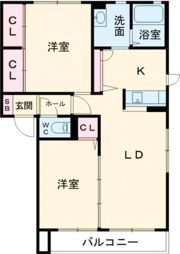 Green terrace エールの間取り画像