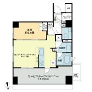 パークハウス市谷二十騎町の間取り画像