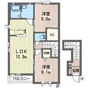 fossetteIIの間取り画像
