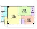 下川マンションの間取り画像