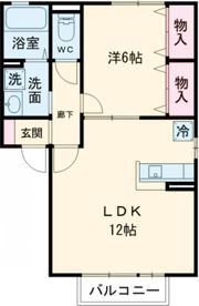 ピュールの間取り画像