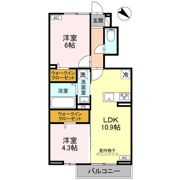 CLASSEUM桶川泉 Ⅰの間取り画像