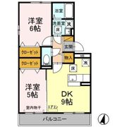 サンセゾン ナツキの間取り画像