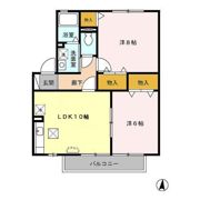 セジュール･ラフィネ A/Bの間取り画像