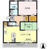 アザレ 蘇原 Eの間取り画像