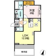 ビスタレイルウェイ八田の間取り画像