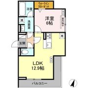ビスタレイルウェイ八田の間取り画像