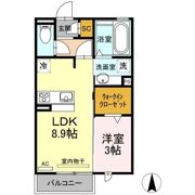 セジュール潮崎の間取り画像