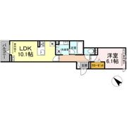 D-avance 柱六番町Ⅰの間取り画像