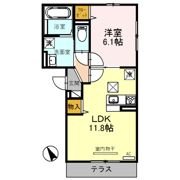 ラフィーネ木幡の間取り画像