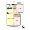 アンシャンテ葛城 B棟の間取り画像