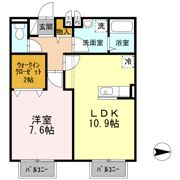 パセオ奈良の間取り画像