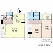 ディアス中嶋 C棟の間取り画像