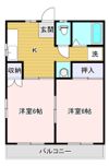 ハイムYOUの間取り画像