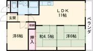 ル・ローヌの間取り画像