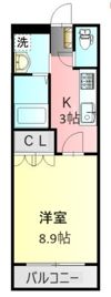 ヴァンベール加納の間取り画像