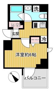 SHOKEN Residence横浜鶴見Ⅳの間取り画像