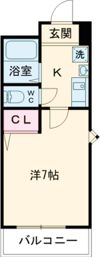 ケセラセラの間取り画像