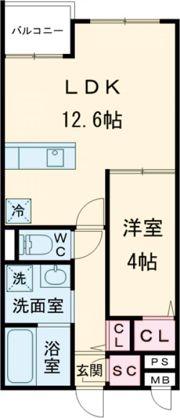 MON665の間取り画像