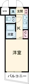 エステムコート神戸ハーバーランド前Ⅱの間取り画像