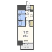 プレサンス大阪福島シエルの間取り画像
