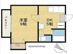 スカイコートの間取り画像