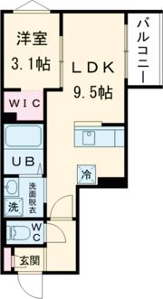 REGALEST 三国ヶ丘の間取り画像