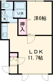 レジデンスカメリアB棟の間取り画像