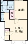 レジデンスカメリアB棟の間取り画像