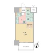 Louis Residence 弁天町の間取り画像