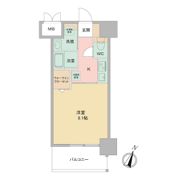 Louis Residence 弁天町の間取り画像