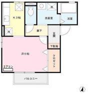 サンフェルティ B棟の間取り画像