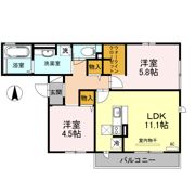 セクレール北本町 C棟の間取り画像