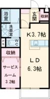 ピーチカノンの間取り画像