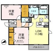 ファースト ヴィラの間取り画像