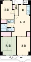 MIRUS岸和田の間取り画像