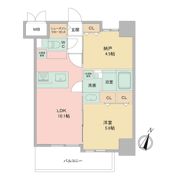Louis Residence 弁天町の間取り画像