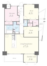 ミッドヴィレッジ曽根の間取り画像