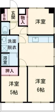 メゾン・ドゥ・ボナールの間取り画像