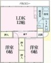 日豊スカイハイツの間取り画像