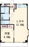 大野マンションの間取り画像