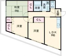 シャルム六ツ門の間取り画像