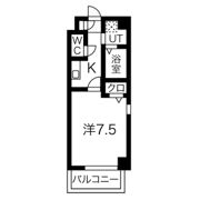 エスポワール亀島の間取り画像